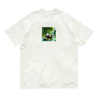 nagisa_riumanの冒険パンダ Organic Cotton T-Shirt