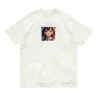 nagisa_riumanのミサ オーガニックコットンTシャツ