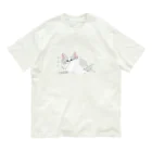 MOCHI Shopの無言の圧な猫 Organic Cotton T-Shirt