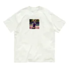 SmilePineのもふもふプリンセスのテニス Organic Cotton T-Shirt