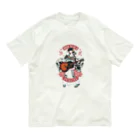 HANAMIの花心ROCKシリーズ オーガニックコットンTシャツ