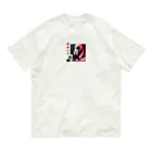 たんたん狸の不気味で可愛い森の不気味で可愛いフラミンゴ001 Organic Cotton T-Shirt