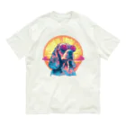 dogsdream8246のcocker sunset Organic Cotton T-Shirt