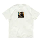 ミスターの汽車と象 Organic Cotton T-Shirt