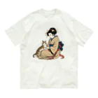 Be.BonHa 【ビーボナ】のいつの時代も猫が好き Organic Cotton T-Shirt