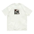 Suminekoのドアップ猫さん Organic Cotton T-Shirt