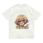 Kusareshiroの金髪ショートカット眼鏡美少女ちゃん Organic Cotton T-Shirt