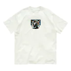 TAKEBOONのCATCAT オーガニックコットンTシャツ