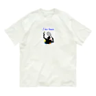 Tomohiro Shigaのお店のI love tennis. オーガニックコットンTシャツ