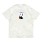 Tomohiro Shigaのお店のI love tennis.（その２） Organic Cotton T-Shirt