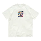 ねこ好き姉貴のぬこ好き姉貴 オーガニックコットンTシャツ