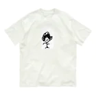 かいちゃんの天パくん オーガニックコットンTシャツ