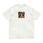 hanako_nono21のバッグに入った犬 オーガニックコットンTシャツ