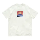 horiesotaのドット絵の朝日 Organic Cotton T-Shirt