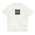 標識グッズ商店の世界中の非常口標識をスタイリッシュにアレンジ！ Organic Cotton T-Shirt