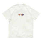 OKameMolꕤ︎︎オカメモルの3色の個性派モルモット Organic Cotton T-Shirt