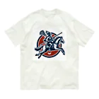 jyabajyaのインディアンくん Organic Cotton T-Shirt