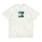 M Y (Yoshida Masaru)の新しい海へ舵を切るには、古い岸を見失う勇気が必要だ。 Organic Cotton T-Shirt