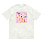 MEGROOVEのドーナツいっぱい🍩 Organic Cotton T-Shirt