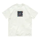 KenchuwanのFuture Baseball オーガニックコットンTシャツ