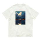 AQUAMETAVERSEの漁り火　なでしこ1478 Organic Cotton T-Shirt