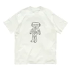 エンペラーのこどもとじゅんばんにかいた絵 オーガニックコットンTシャツ