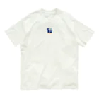 gawの恐竜と変なやつ オーガニックコットンTシャツ