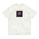 A_bstのシンプルロゴシリーズ オーガニックコットンTシャツ