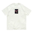 さぎょう擁の女騎士、桜の下で Organic Cotton T-Shirt