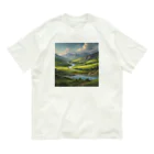 ISEN5の山の風景 Organic Cotton T-Shirt