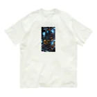 gomaabura1213の電子回路 オーガニックコットンTシャツ