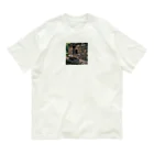 TakeKAKEの国外逃亡をはかる蛇 Organic Cotton T-Shirt