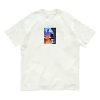 AQUAMETAVERSEの過ぎし日を忍びながら　Hime  2530 オーガニックコットンTシャツ