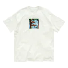 カモノハシかも？の木に刺さってるカモノハシ Organic Cotton T-Shirt