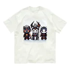 にゃんラボの魔王にゃんこと側近にゃんこ Organic Cotton T-Shirt