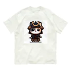 にゃんラボの武士にゃんこ２ オーガニックコットンTシャツ