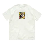 CaTsの冒険猫 Organic Cotton T-Shirt