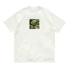 二宮大輔のかえる オーガニックコットンTシャツ