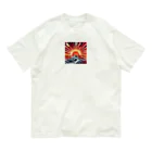 yu-ki213の旭日旗 オーガニックコットンTシャツ