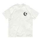 hanahanabiの月 オーガニックコットンTシャツ