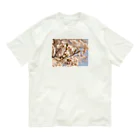 スピリチュアルキャットのさくら Organic Cotton T-Shirt