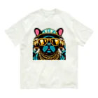 papi&biaのラッパーフレンチブルドッグ Organic Cotton T-Shirt