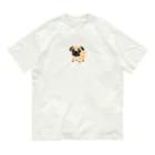 uu_uのパグ Organic Cotton T-Shirt