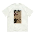 Narami_sanの浜辺散歩で仲良しピース✌️ Organic Cotton T-Shirt