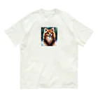 海坊主のポメラニアンのポーくん Organic Cotton T-Shirt