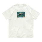 Melia-wizard-cのハートフルドルフィン Organic Cotton T-Shirt