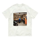 the blue seasonの熟練のメカニック、創造の空間 Organic Cotton T-Shirt