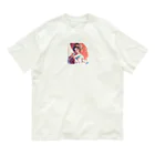 AQUAMETAVERSEの春風に舞う桜のような貴女 Marsa 106 Organic Cotton T-Shirt