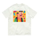 JINPACHIの粘り強い男 Organic Cotton T-Shirt