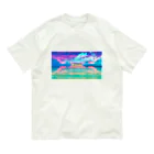 サイケデリック平和堂の愛より深い海 Organic Cotton T-Shirt